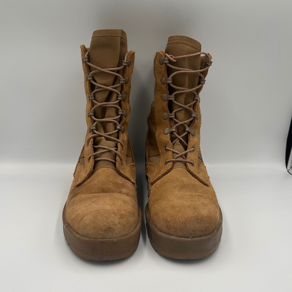 US Military Hot Weather Army Combat Boots Coyote Brown Vibram SPE1C1-23-D-0043 - Picture 2 of 8